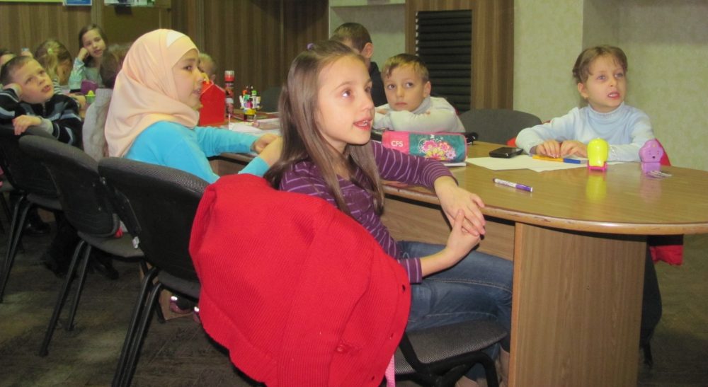 Дітей-переселенців у Вінниці безкоштовно навчають англійської