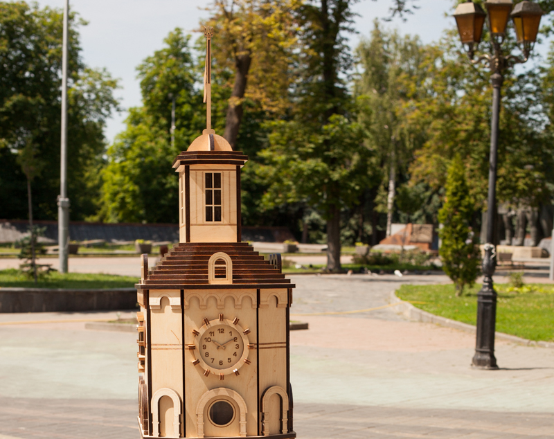 Вежа під вежею: у Вінниці створили нову фотолокацію – головний символ міста в мініатюрі. ФОТО