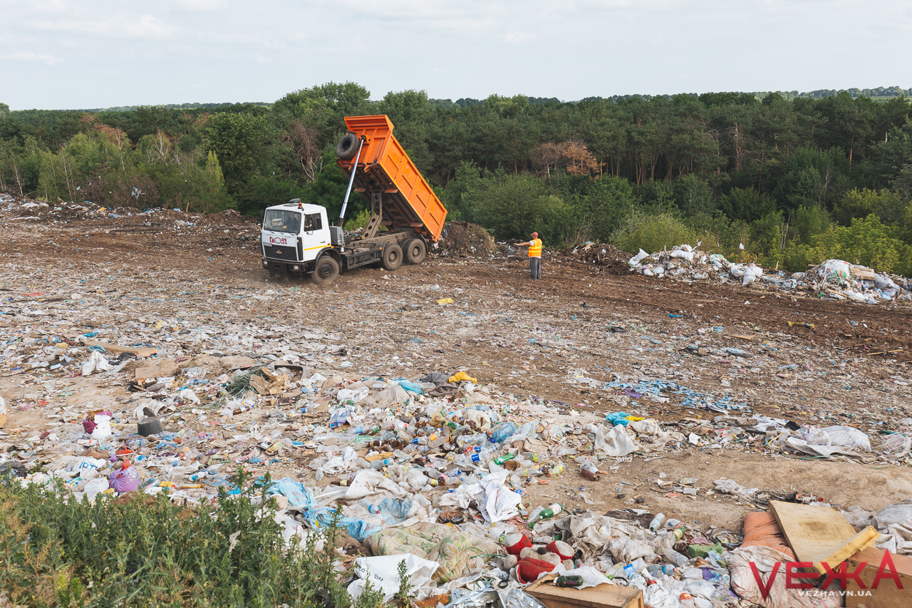 Стадницьке сміттєзвалище зможе приймати вінницьке сміття ще принаймні 4-7 років