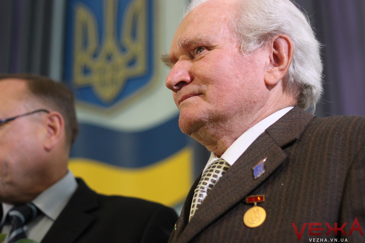 У Вінниці з нагоди Дня захисника України нагородили ліквідаторів наслідків аварії на ЧАЕС