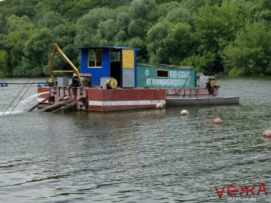 На Вінниччині розчистять земснарядом 900 метрів притоки Південного Бугу