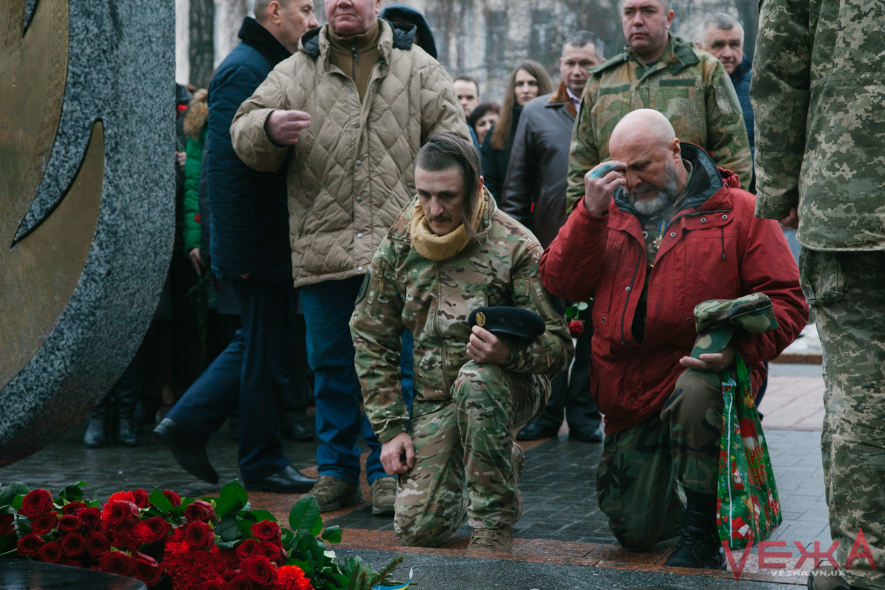Сіль землі: у Вінниці вшанували добровольців, які зупинили велике московське вторгнення. ФОТО