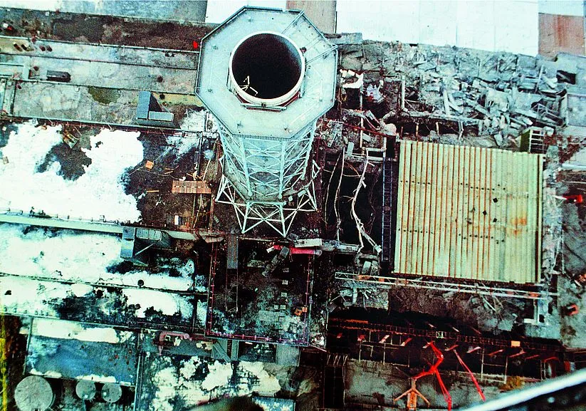 Chernobyl Nuclear Power Plant, 1986 - Vежа