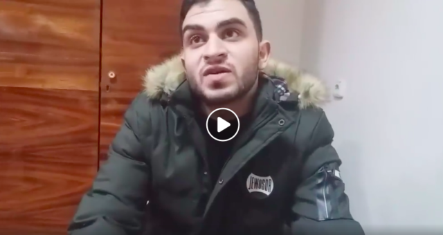 Молодий йорданець на камеру вибачився перед вінничанами за зіпсовану гірлянду в центрі міста. ВІДЕО