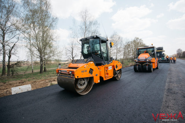 На Вінниччині визначили дороги, які ремонтуватимуть у 2020-2022 роки