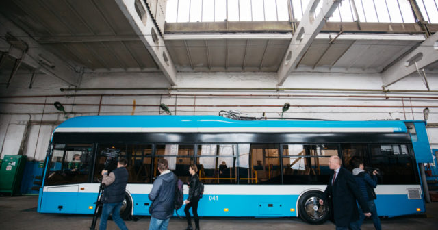 У Вінниці виготовлять ще три нових тролейбуси VinLine