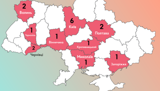 Вінниччина – в переліку областей, де в листопаді порушували права журналістів