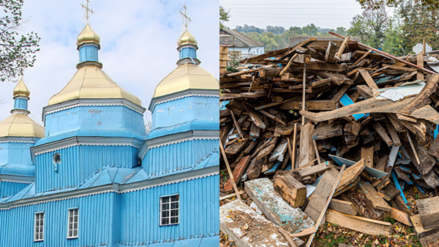 Знищення козацької церкви на Вінниччині: чиновники звертатимуться до поліції. ФОТО