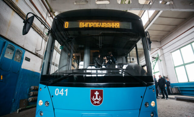 У Вінниці завершують виготовлення двох тролейбусів VinLine