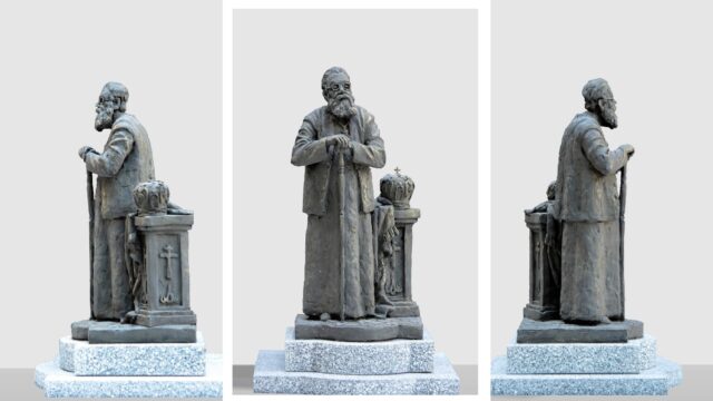 Скульптори почали працювати над бронзовим пам’ятником Любомиру Гузару, який встановлять у Вінниці