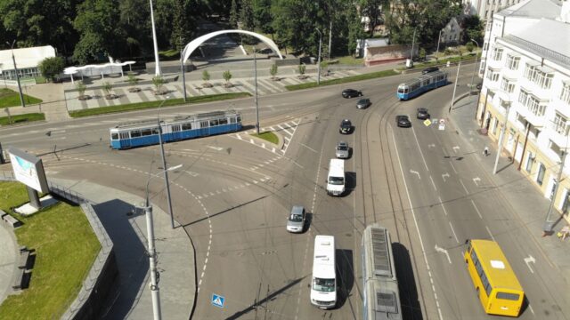 На площі Гагаріна у Вінниці почнуть встановлювати світлофори
