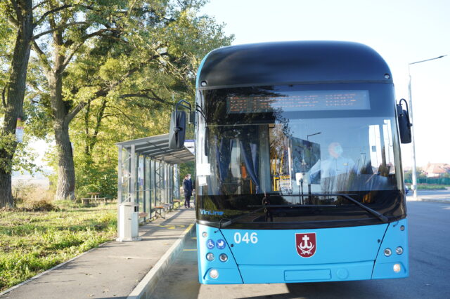 У Вінниці тролейбус з автономним ходом курсуватиме за новим маршрутом. ФОТО