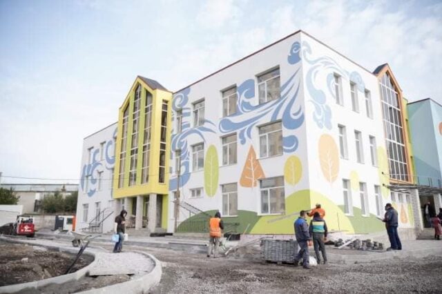 У Вінниці на Тяжилові завершують будівництво нового дитячого садка. ФОТО