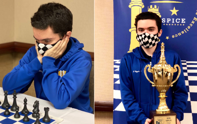 Вінничанин Ілля Нижник переміг у шаховому турнірі в США