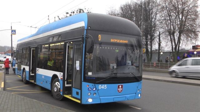 На продовжений маршрут 12А випустять ще один тролейбус “VinLine” з автономним ходом