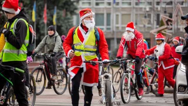 Замість “Новорічного велопараду” вінничанам пропонують індивідуальні костюмовані заїзди