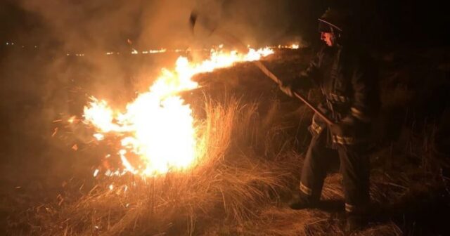 Вчора рятувальники Вінниччини 24 рази виїжджали на гасіння пожеж в екосистемах