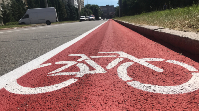 У Вінниці цього року планують облаштувати 11 кілометрів велосипедних доріжок та смуг