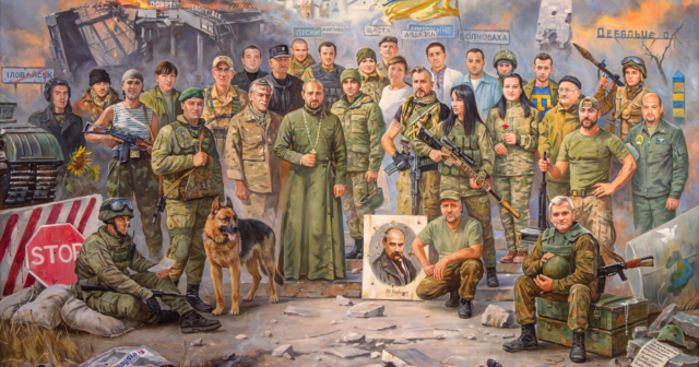 «Становлення нації»: художник зобразив на картині українських героїв, серед яких є вінничани