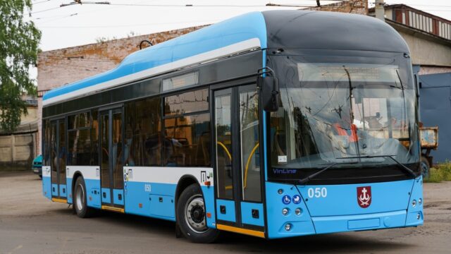 У Вінниці курсуватиме ще один тролейбус “VinLine” з автономним ходом. ФОТО