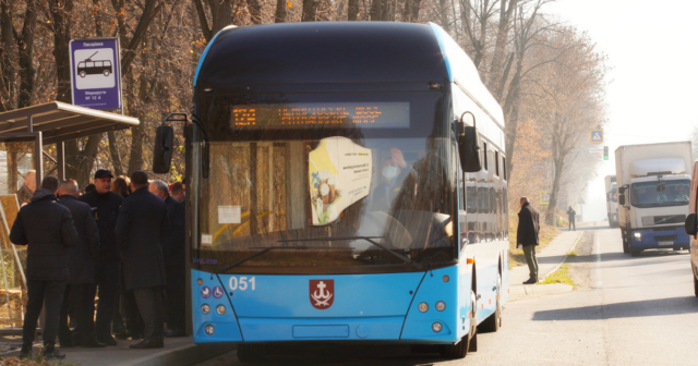 У Вінниці тролейбусний маршрут 12А подовжили до Писарівки. ФОТО