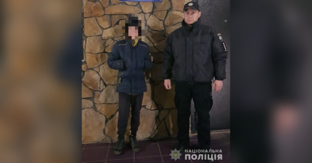 Втік, аби не допомагати по господарству: на Вінниччині поліція розшукала 14-річного мешканця Піщанки