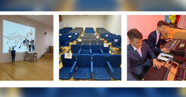 «Бюджет шкільних проєктів»: у вінницькій школі-гімназії №6 відкрили арт-студію в актовій залі