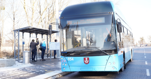 У Вінниці запустили новий тролейбусний маршрут 14А “Залізничний вокзал-Юзвинська-Вишенька”