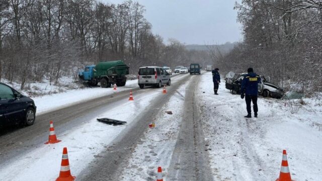 На Вінниччині сьогодні в ДТП загинуло троє людей