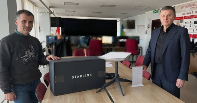 У Вінниці отримали модем супутникового інтернет-зв’язку “Starlink”