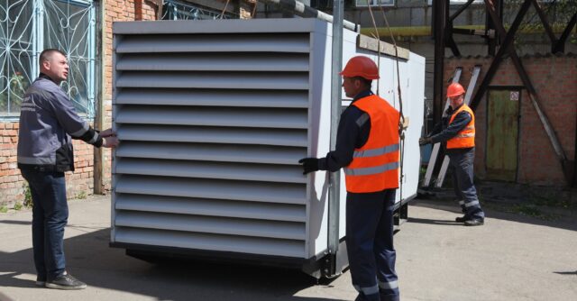 Вінниця отримала з Чехії резервний генератор для автономного живлення