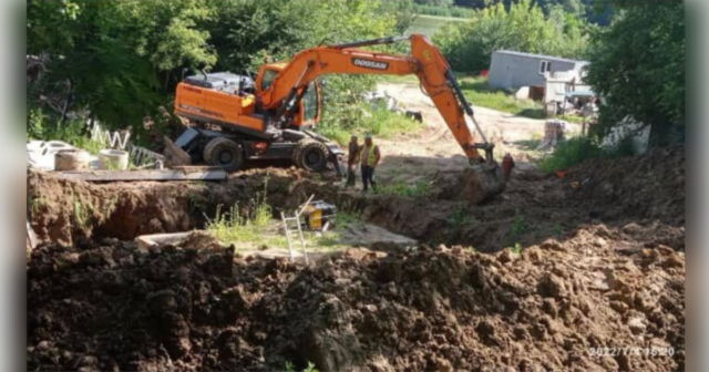 У Вінниці відновили роботи по заміні магістрального водопроводу на Пирогова-Лебединського