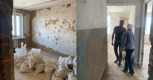 У Вінниці ремонтують та облаштовують гуртожиток на Стрілецькій, де мешкають переселенці