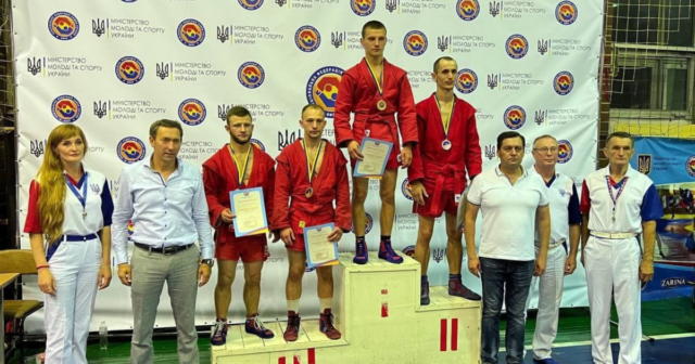 Вінницькі нацгвардійці здобули золоту медаль на Чемпіонаті України з бойового самбо