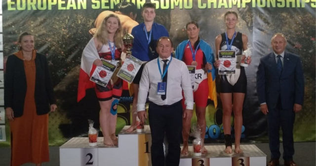 Вінницькі спортсмени здобули чотири медалі на Чемпіонаті Європи з сумо