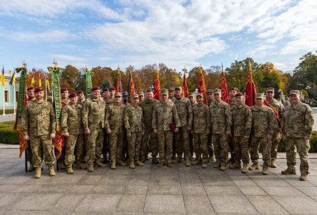 120 бригада територіальної оборони ЗСУ у Вінницькій області отримала Бойовий прапор