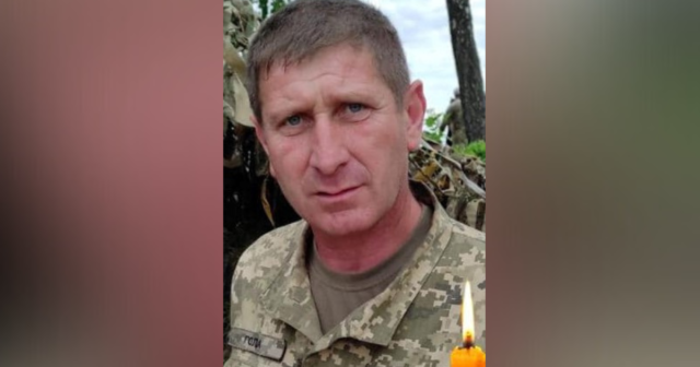 В боях за Україну загинув військовий з Вінниччини Віталій Голда
