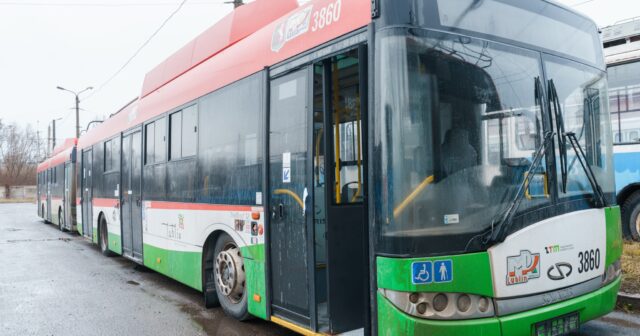 У Вінниці отримали першу партію тролейбусів Solaris Trollino