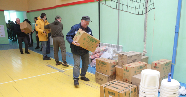 У Вінницю доставили 40 тонн гігієнічних наборів від Міжнародної організації з міграції