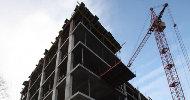 У Вінниці триває будівництво чергового муніципального будинку: вже збудовано шість поверхів