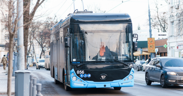 У Вінниці на п’ятий маршрут вийшов новий тролейбус “VinLine” з автономним ходом