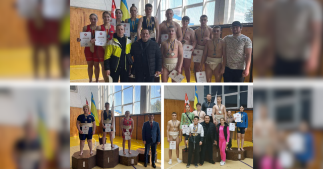Вихованці вінницької спортивної школи здобули низку нагород на чемпіонаті України з сумо