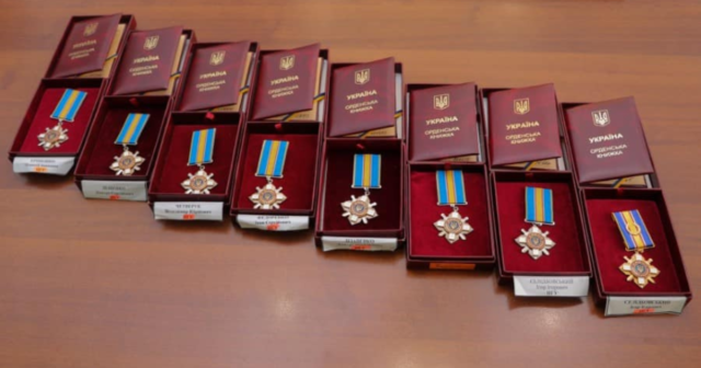 Десятьох нацгвардійців з Вінниччини посмертно нагородили орденами «За мужність»