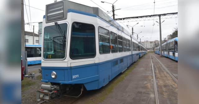 До Вінниці прибув восьмий “Tram-2000” – останній з першої партії більш сучасних цюрихських трамваїв