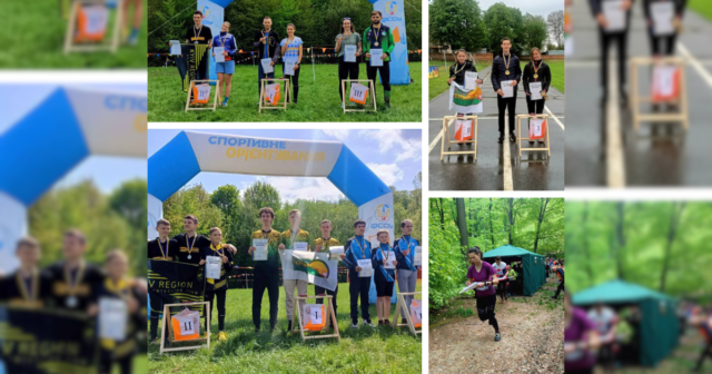 Вихованці вінницької спортшколи здобули вісім медалей на чемпіонаті України зі спортивного орієнтування