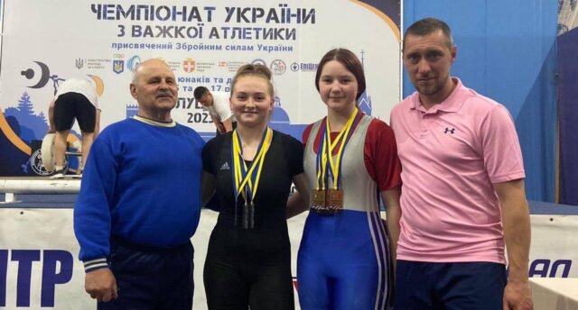 Шість вінницьких спортсменів стали призерами Чемпіонату України з важкої атлетики
