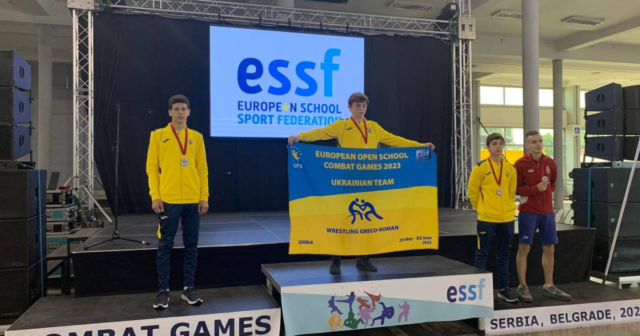Вінницькі спортсмени здобули дев’ять нагород на Європейських іграх з єдиноборств серед учнів
