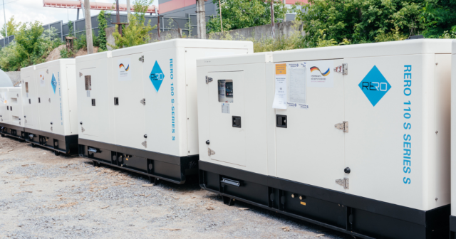 Вінниця отримала дев’ять генераторів різної потужності від Німеччини