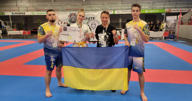 Спортсменка з Вінниці Дар’я Хомрійчук здобула «срібло» на чемпіонаті Європи з кіокушинкай карате