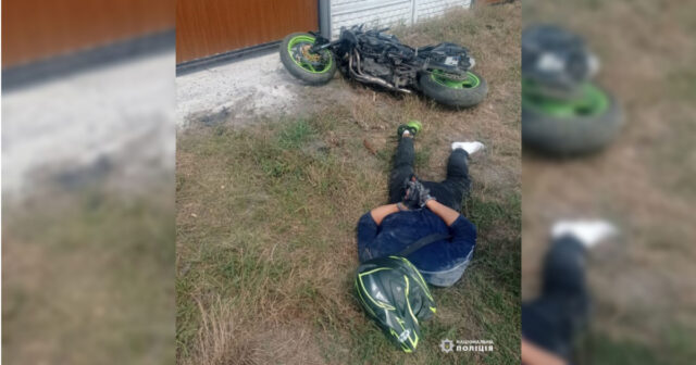 На Вінниччині затримали зловмисника, який незаконно заволодів мотоциклом. ВІДЕО